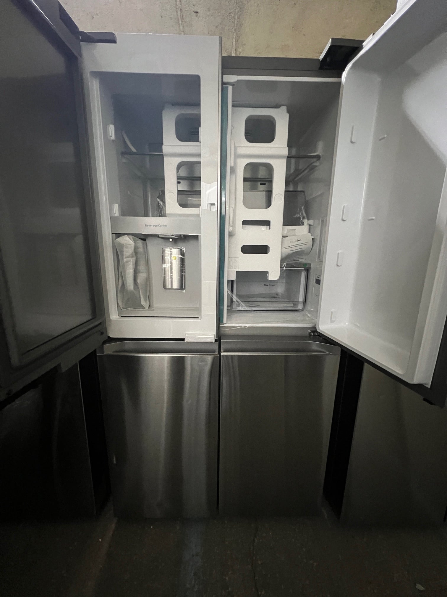 Samsung 23 cu. ft. Counter Depth 4-Door Flex Stainless Steel